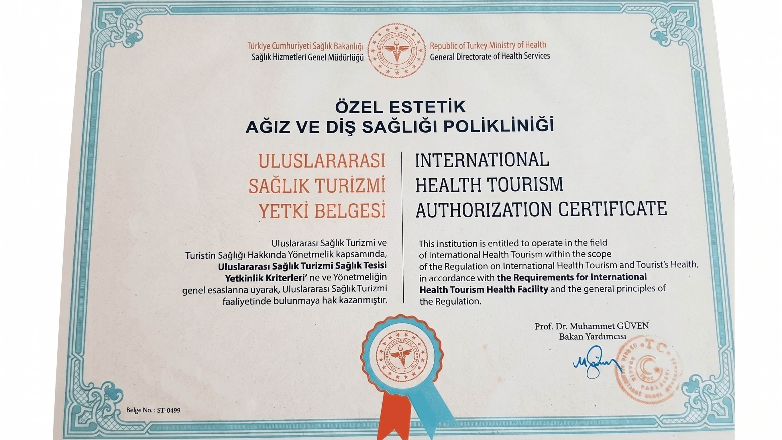 Özel Estetik Ağız ve Diş Sağlığı Polikliniği